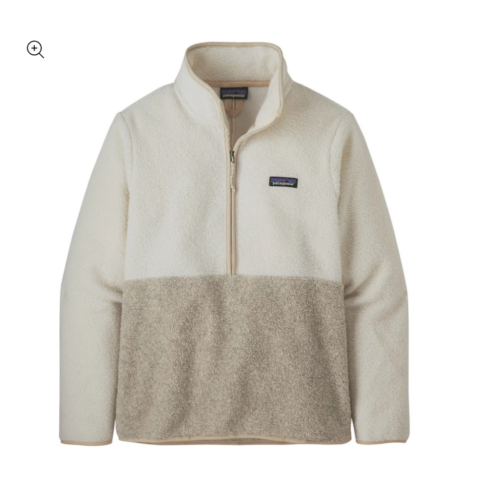 NWOT Patagonia Recycled Fleece Half Zip, Womens, Size Small